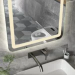 Espejo LED Rectangular Duna Vertical MirrorOn 60x80 cm Luz Cálida - Imagen 4