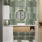 Espejo LED Circular Lux Negro MirrorOn 60x60 cm Luz Cálida - Imagen 2