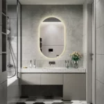 Espejo LED Rectangular Brio Pastilla Vertical MirrorOn 100x60 cm Luz Cálida - Imagen 2