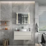 Botiquin para baño con Espejo LED Nova MirrorOn 80x70 cm Luz Cálida - Imagen 2