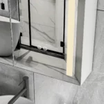 Botiquin para baño con Espejo LED Nova MirrorOn 80x70 cm Luz Cálida - Imagen 5