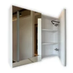 Botiquin para baño con Espejo LED Nova MirrorOn 80x70 cm Luz Cálida - Imagen 5
