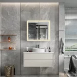 Botiquin para baño con Espejo LED Clas MirrorOn 80x70 cm Luz Cálida - Imagen 2