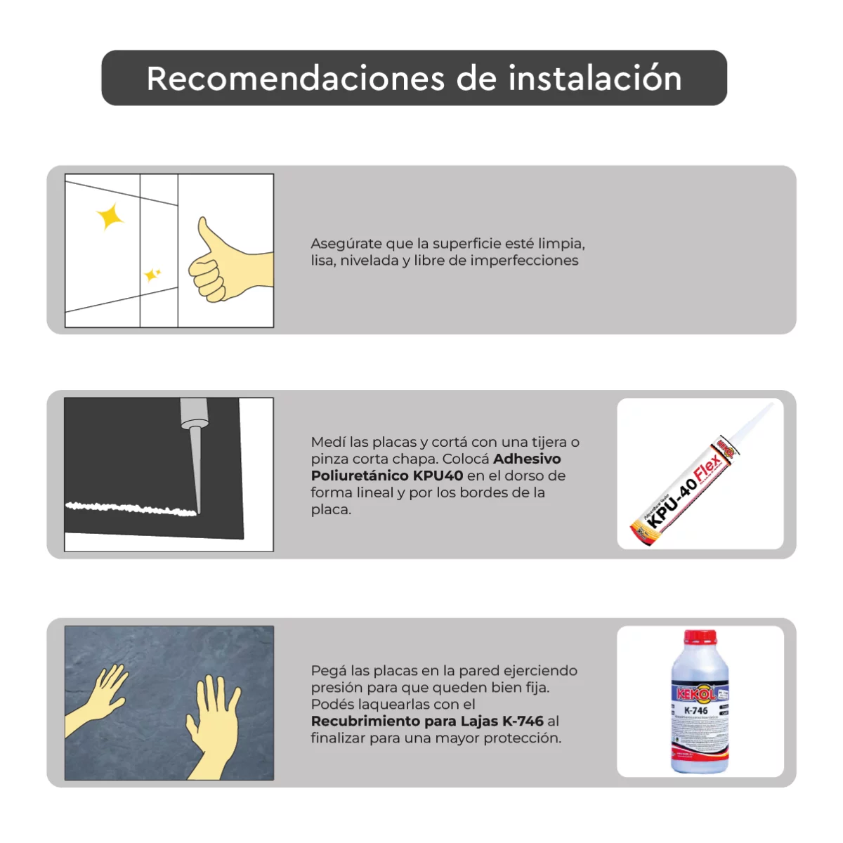 Piedra Flexible Natural 61x122 cm Otoño Blanco Piedrafina Pack x10 - Imagen 4